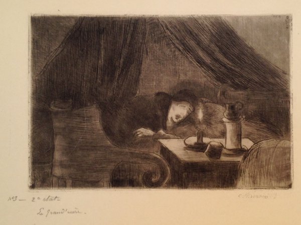 Grand-mere by Camille Pissarro
