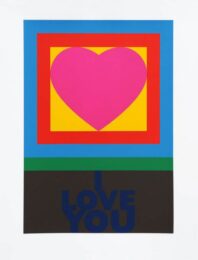 H Is For Heart – I Love You by Peter Blake at Brandler Galleries