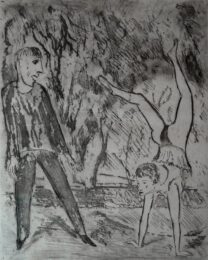 Handstand by Erich Heckel at Gilden's Art Gallery