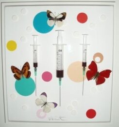 Happy by Damien Hirst at Vogtle Contemporary