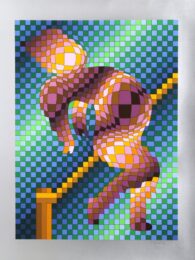 Harlequin Sportif by Victor Vasarely at RoGallery