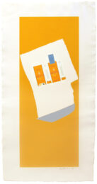 Harvest With Blue Bottom (from Summer Light Series) by Robert Motherwell at Gregg Shienbaum Fine Art