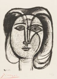 Head Of A Woman by Pablo Picasso at Christopher-Clark Fine Art