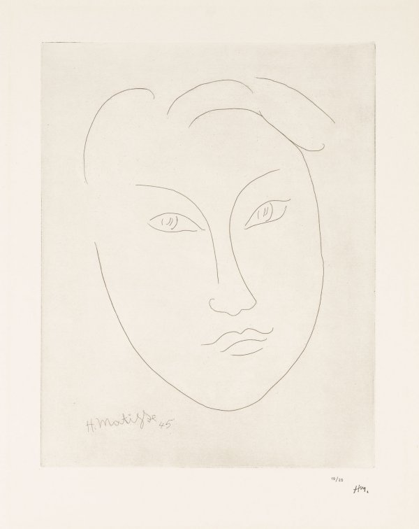 Masque De Jeune GarÇon (mask Of A Young Boy) by Henri Matisse