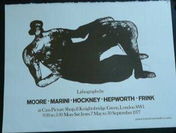 Reclining Nude by Henry Moore