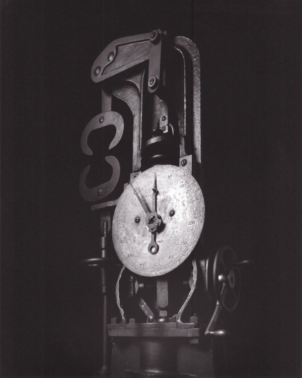 Mechanical Form 0046, Material Testing Machine by Hiroshi Sugimoto