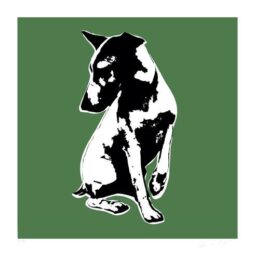 His Master’s Voiceless (green) by Blek Le Rat at Lieberman Contemporary