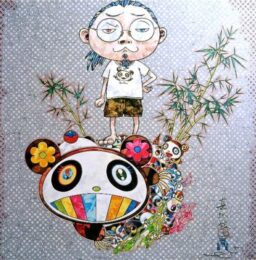 I Met A Panda Family by Takashi Murakami at Lieberman Contemporary