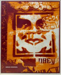 Japan Stencil by Shepard Fairey at Gregg Shienbaum Fine Art