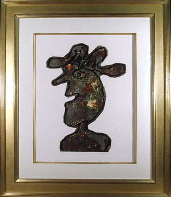 L’homme Au Chapeau by Jean Dubuffet