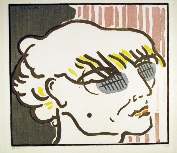 Lassitude by Jean-Emile Laboureur