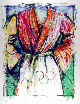 Olympic Robe by Jim Dine