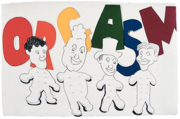 Orgasm by Jim Dine