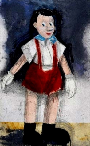 Red Pants Ii by Jim Dine