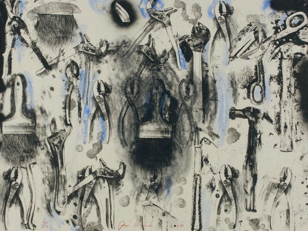 Tools In The Earth by Jim Dine