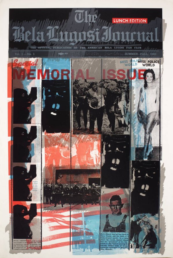 Bella Lugosi Journal by Joe Tilson