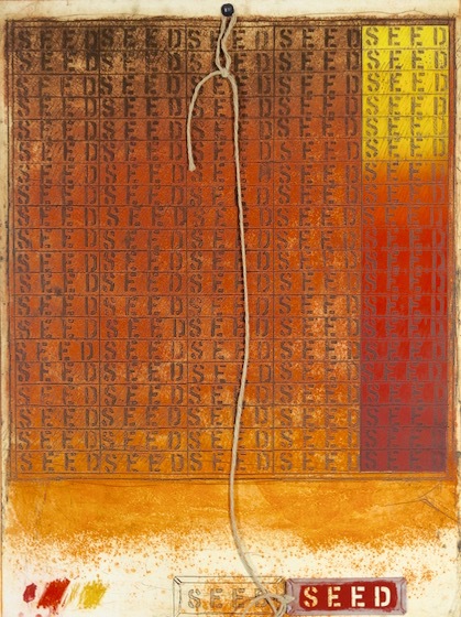 Seed Mantra by Joe Tilson