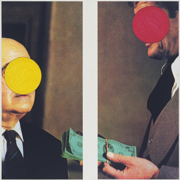 Money With Space Between by John Baldessari