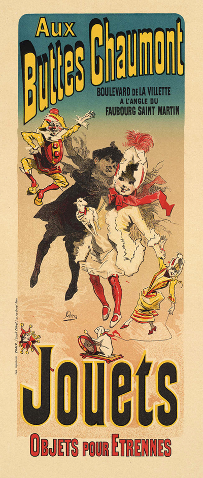 Aux Buttes Chaumont, Jouets by Jules Cheret