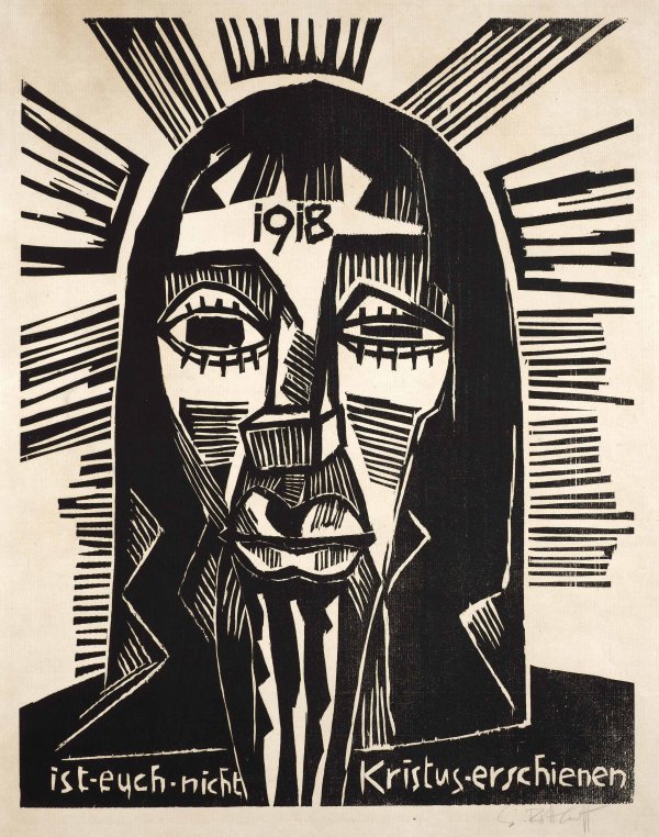 Christus by Karl Schmidt-Rottluff