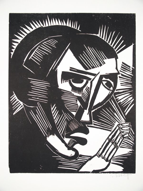 Maria by Karl Schmidt-Rottluff
