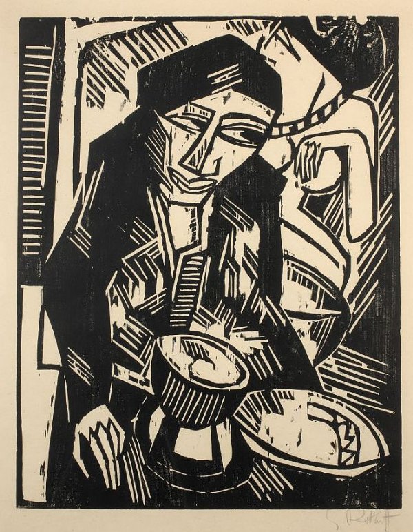 Melancholie by Karl Schmidt-Rottluff