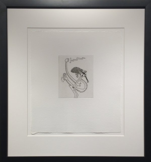 Untitled #9 (with Sean Kalish) by Keith Haring