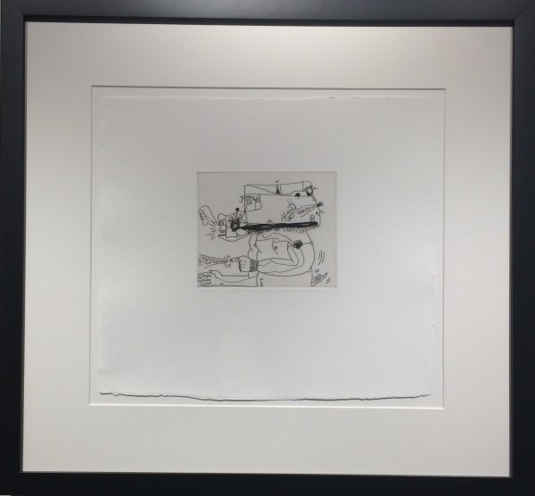 Untitled #5 (with Sean Kalish) by Keith Haring