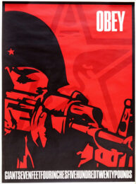 Korean Soldier by Shepard Fairey at Gregg Shienbaum Fine Art