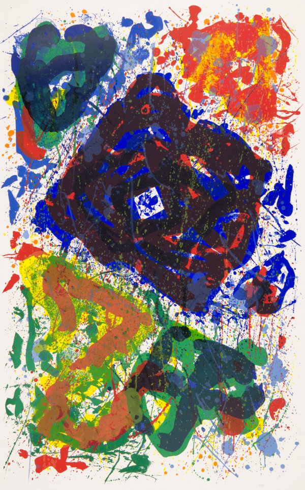 L’etoile by Sam Francis