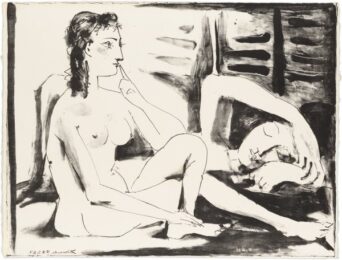 La Dormeuse by Pablo Picasso at Christopher-Clark Fine Art
