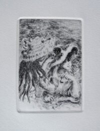 Le Chapeau épinglé by Pierre Auguste Renoir at Sylvan Cole Gallery