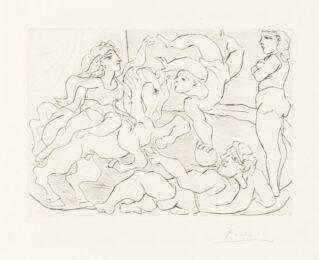 Le Cirque. RÉpÉtition by Pablo Picasso at Christopher-Clark Fine Art
