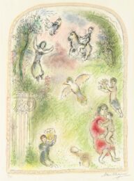Le Jardin De Pomone (the Garden Of Pomona) by Marc Chagall at Christopher-Clark Fine Art