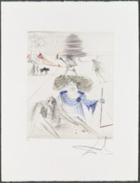 Le Vieil Hippy by Salvador Dalí at Christopher-Clark Fine Art