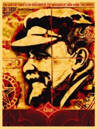 Lenin Record by Shepard Fairey at Gregg Shienbaum Fine Art