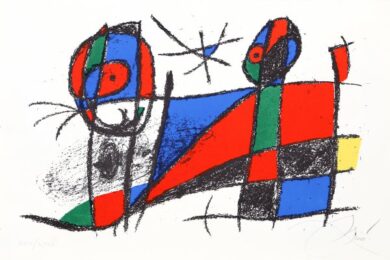 Lithograph Vi (m. 1042) by Joan Miro at RoGallery