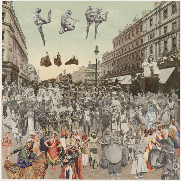London- Regent Street- Dancing by Peter Blake