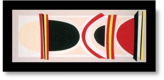 Long Red, Yellow And Black by Terry Frost at Pomegranate Fine Art