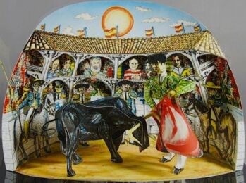 Los Aficionados by Red Grooms at Gregg Shienbaum Fine Art