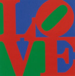 Love by Robert Indiana at pgr fine art