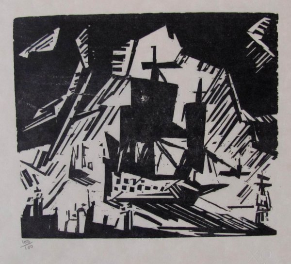 The Departure by Lyonel Feininger