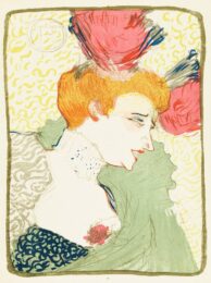 Mademoiselle Marcelle Lender, En Buste by Henri de Toulouse-Lautrec at Christopher-Clark Fine Art