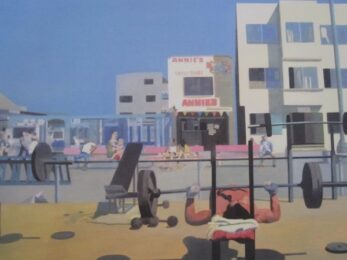 Madonna On Venice Beach 1 by Peter Blake at Lieberman Contemporary