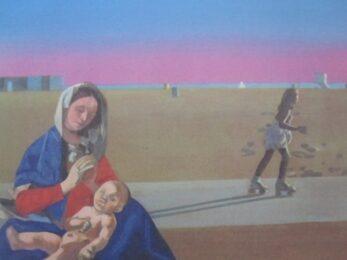 Madonna On Venice Beach 4 by Peter Blake at Lieberman Contemporary