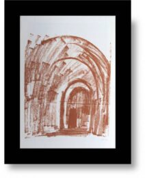 Malmesbury, Wiltshire: The South Porch by John Piper at Pomegranate Fine Art
