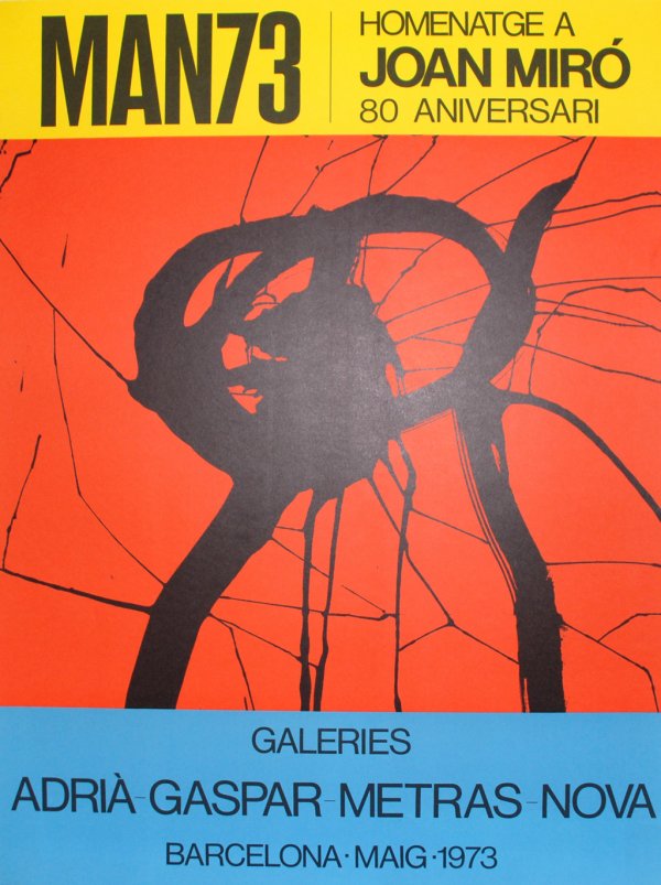 Man73 by Joan Miro