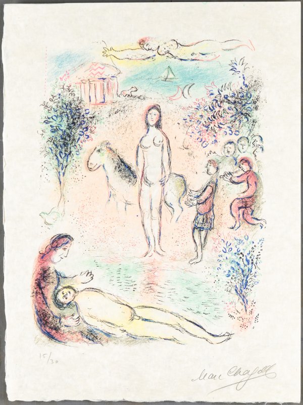 Frontispiece From L’odyssée by Marc Chagall