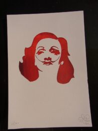 Marlene Dali Red by Pure Evil at Brandler Galleries