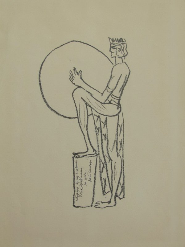 Komposition by Max Beckmann